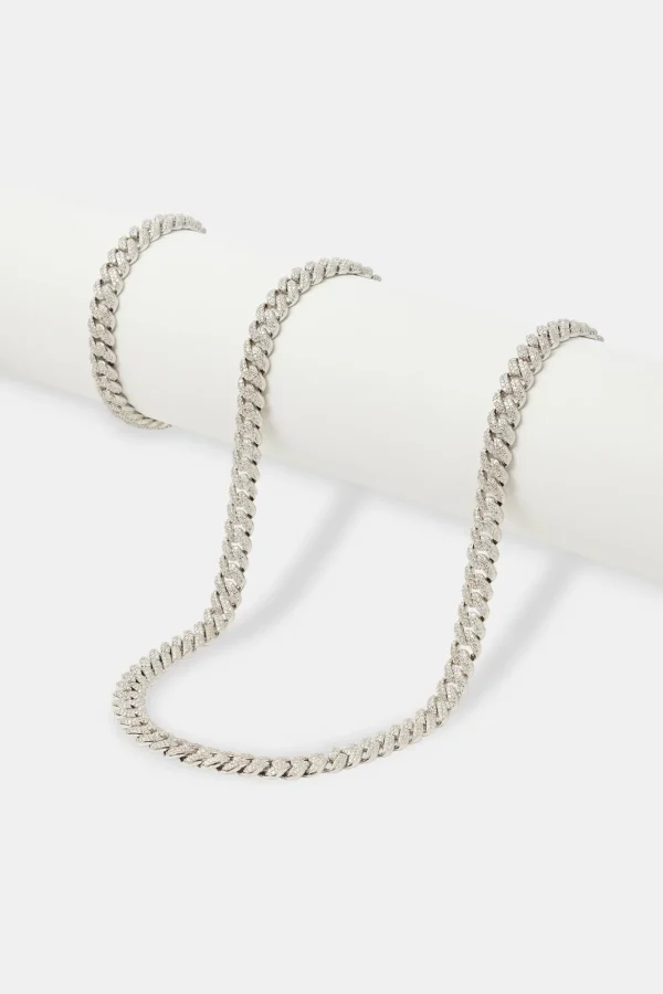 8mm Moissanite Cuban Chain & Bracelet