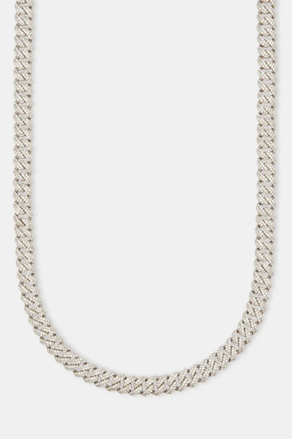 8mm Moissanite Cuban Chain