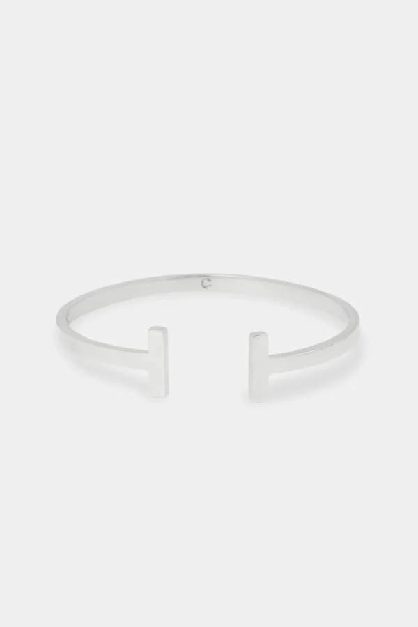 4mm Polished T Bar Bangle