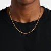 3mm Rope Chain - Gold