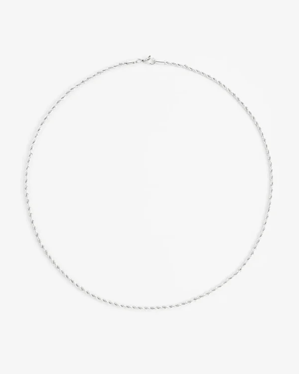 925 3mm Rope Chain - Silver