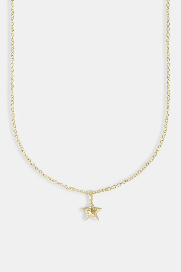 10mm Star Pendant Necklace