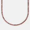 5mm Tennis Chain - Dusky Pink