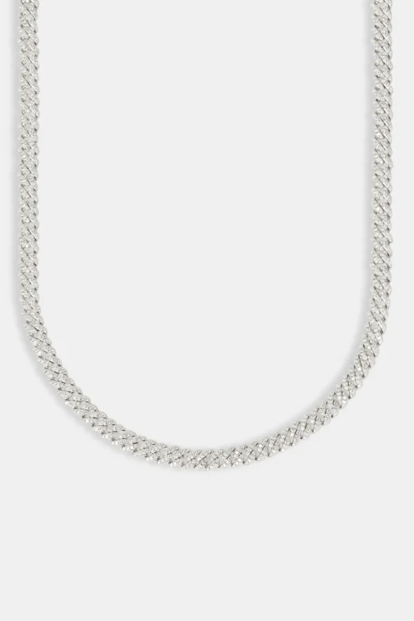 Moissanite Cuban Chain - 6mm