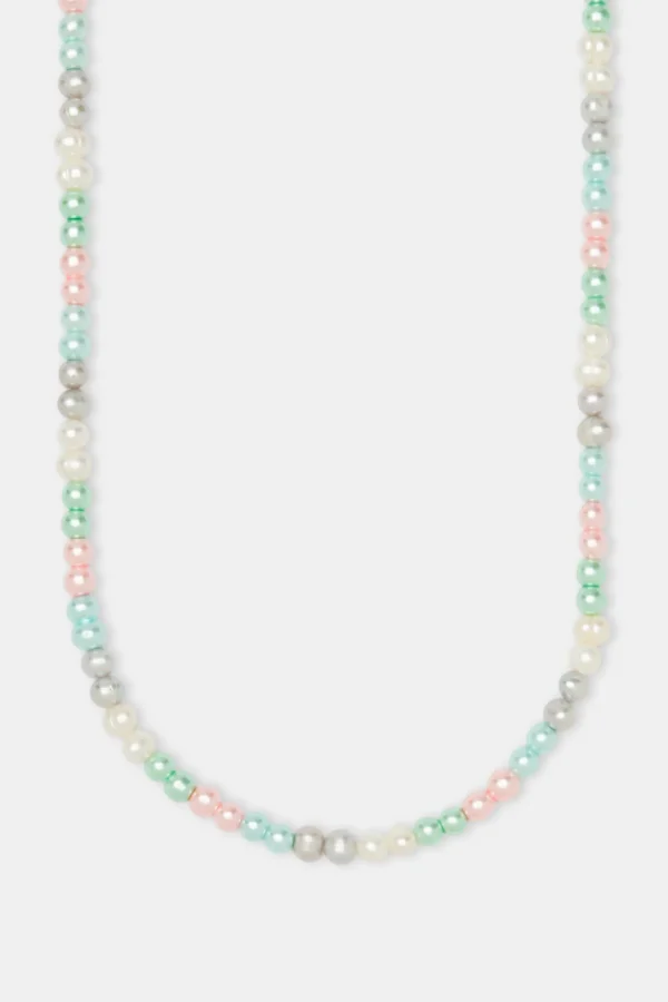 Multi Colour Freshwater Pearl Necklace - 6mm