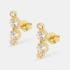 925 Multi CZ Stud Earrings