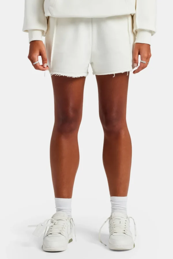 Raw Edge Short - Off White