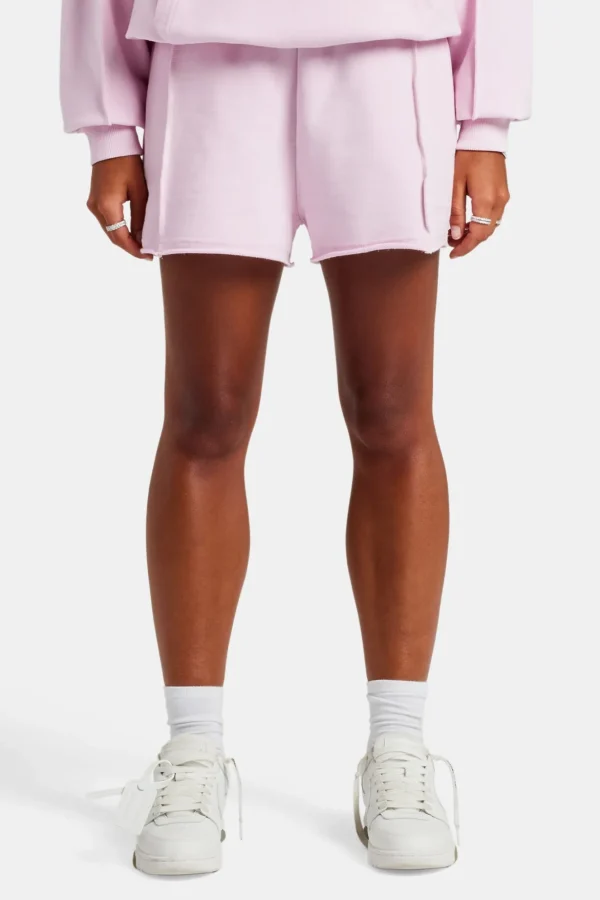 Raw Edge Short - Pink