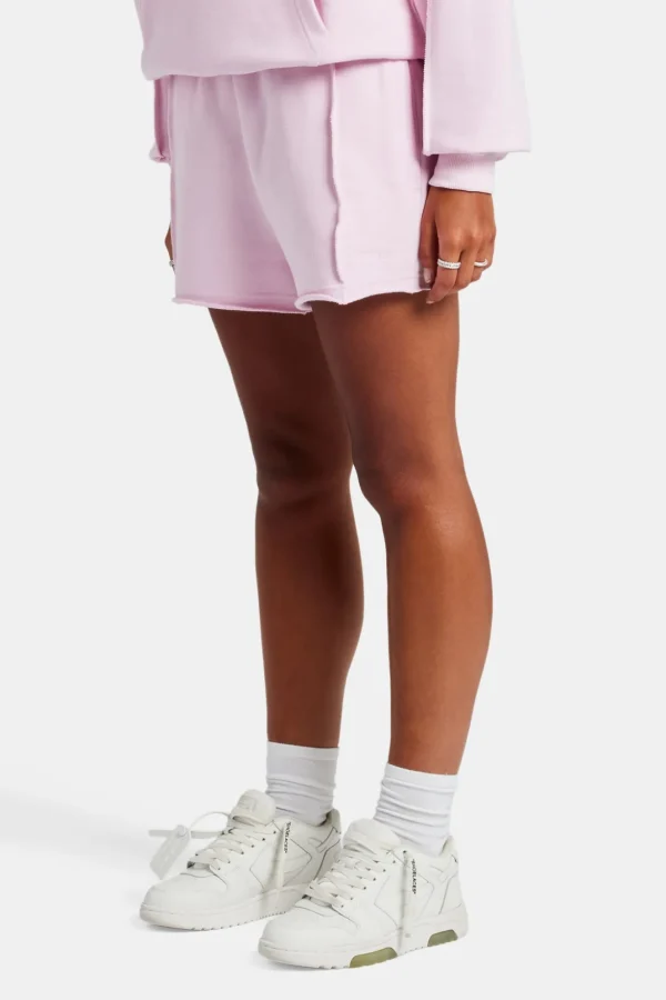 Raw Edge Short - Pink