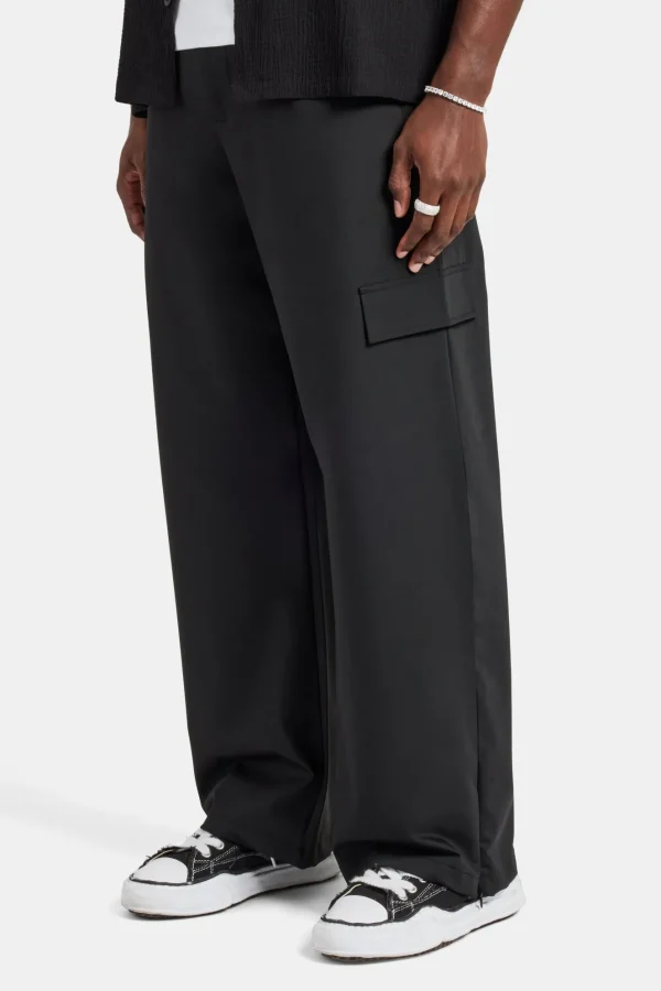 Relaxed Cargo Trouser - Black