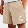 Relaxed Fit C Jersey Short - Taupe