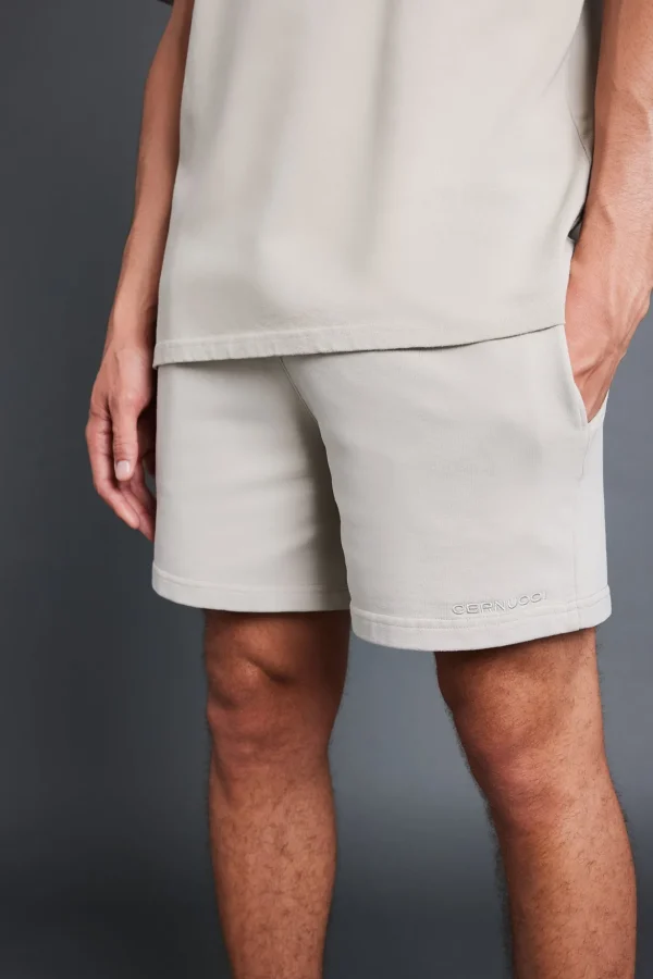 Relaxed Shorts - Stone