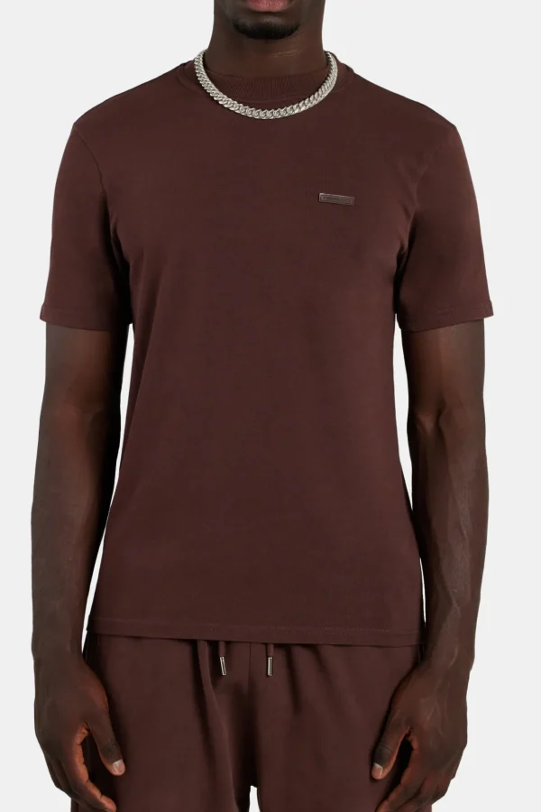 Slim Fit T-Shirt - Chestnut