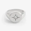 Star Gemstone Signet Ring