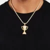 925 Trophy Pendant - Gold