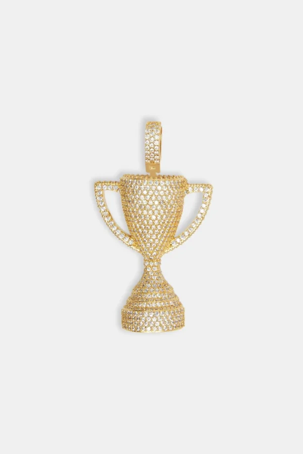 925 Trophy Pendant - Gold