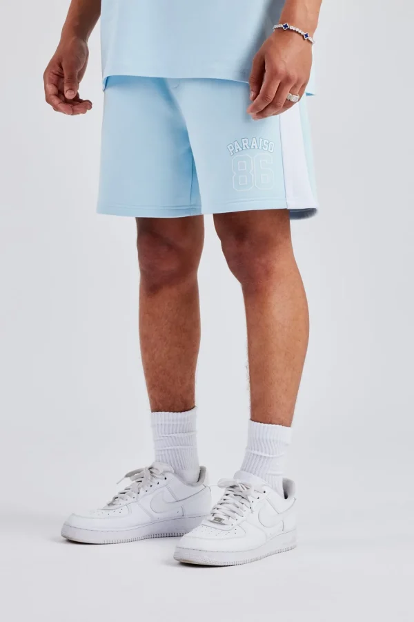 86 Varsity Jersey Short - Light Blue