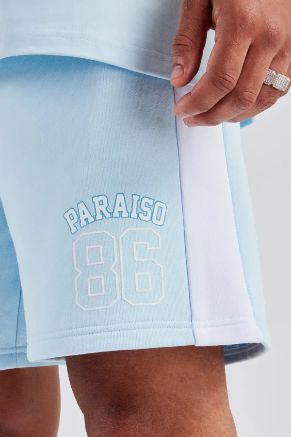 86 Varsity Jersey Short - Light Blue