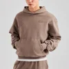 Washed Hoodie - Taupe