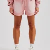 Washed Relaxed Shorts - Pink