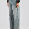 Womens Baggy Fit Jean - Antique Wash