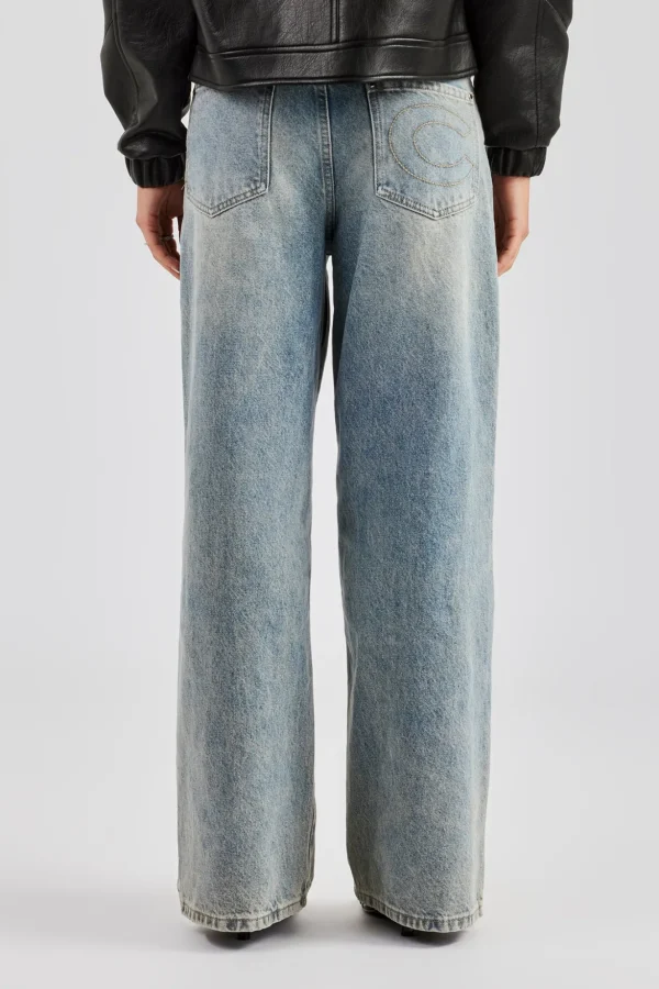 Womens Baggy Fit Jean - Antique Wash