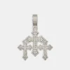 Women's Triple Cross Pendant - 35mm