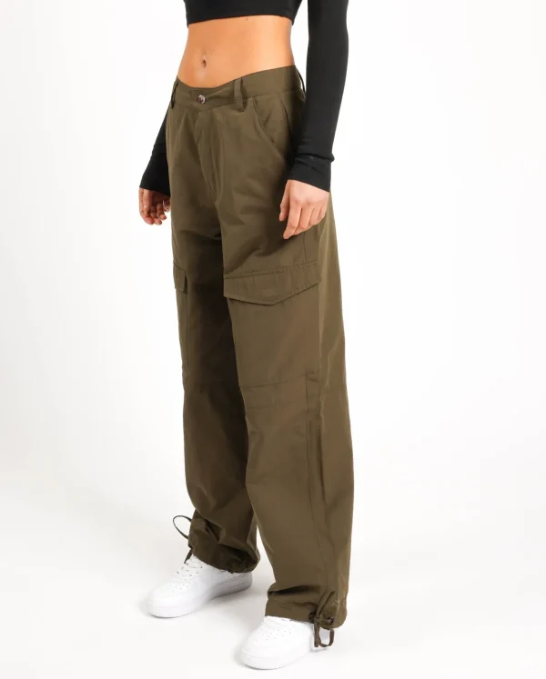 Woven Cargo Trouser - Khaki