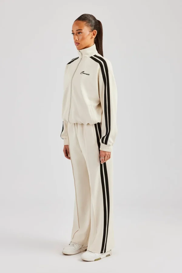 Zip Through Taping Tracksuit - Off White