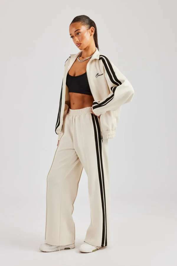 Zip Through Taping Tracksuit - Off White