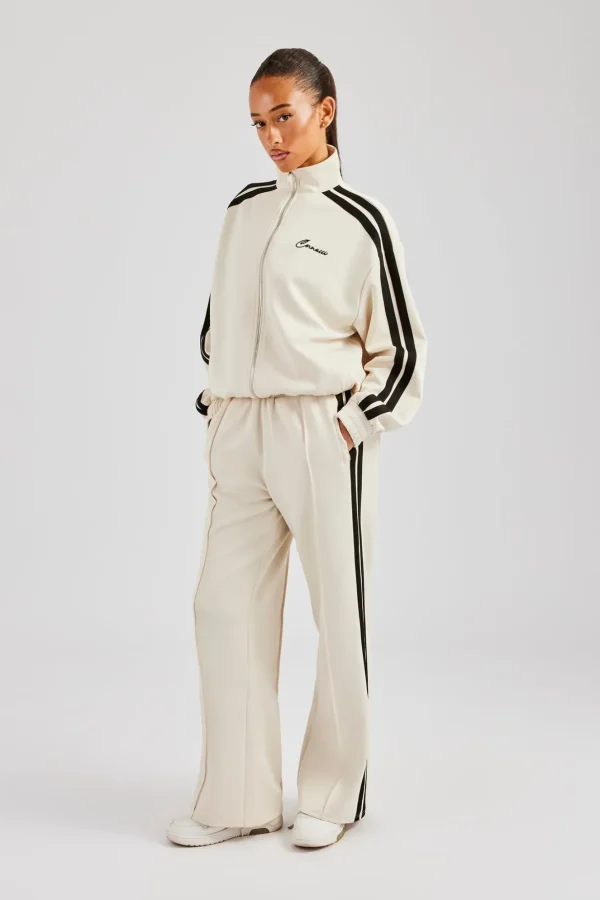 Zip Through Taping Tracksuit - Off White